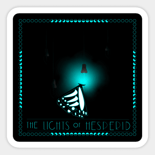 The Lights of Hesperid Sticker